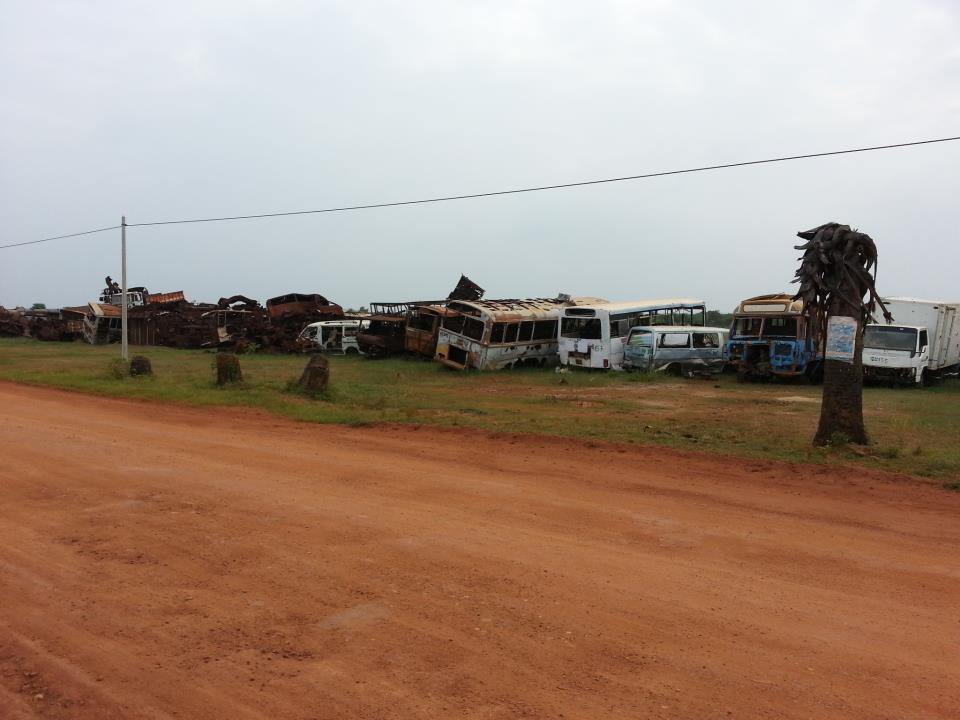 Abandoned Vehicles, NE Sri Lanka