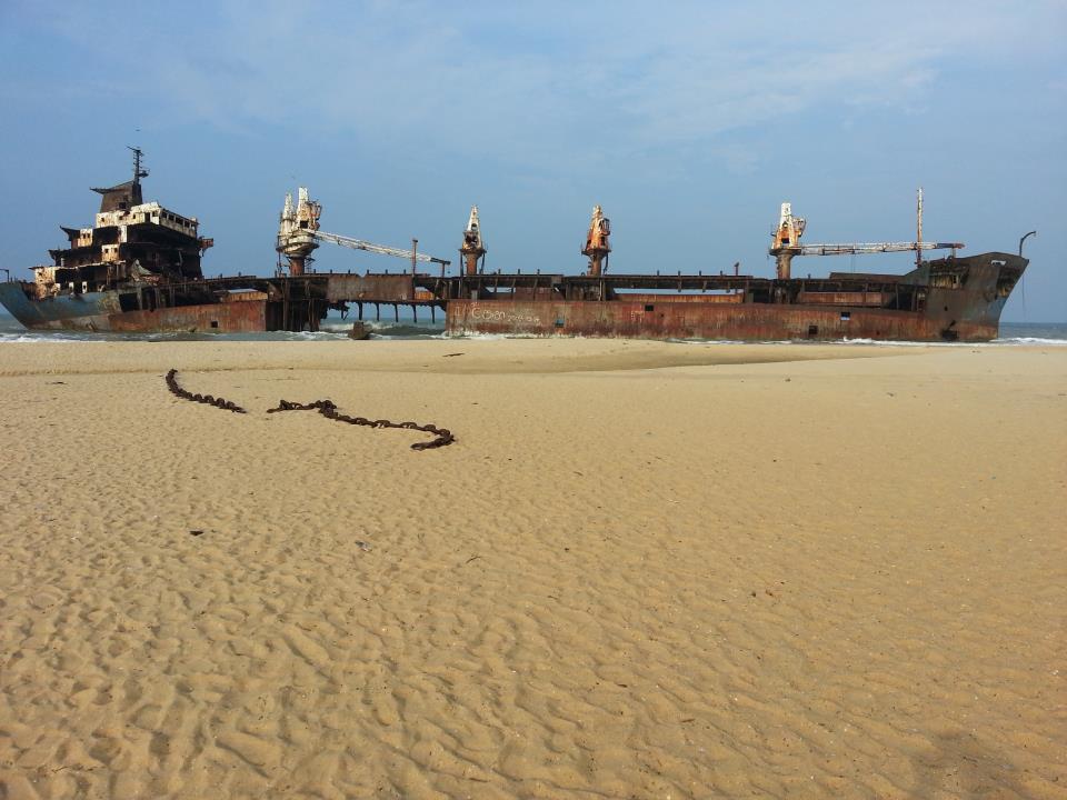 Wreck Of MV Farrah III, Mullaitivu Area (since Destroyed)